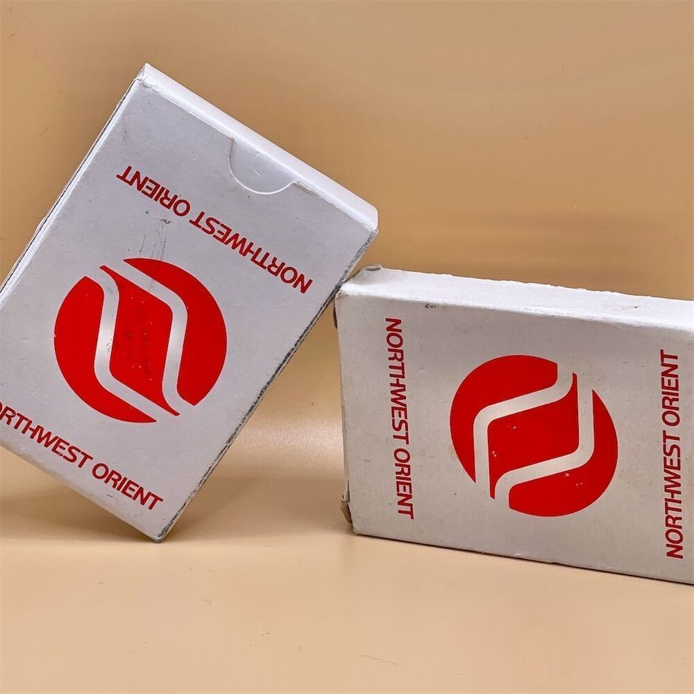 Vintage Northwest Orient Airlines Collectible Playing Cards Deck